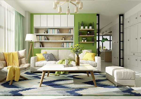 硅藻泥背景墻，許您一段寧靜光陰